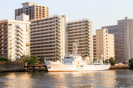 东京住田君河观的大船景观