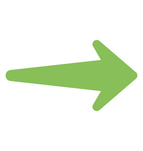 右指向箭头指向右的箭头, 平面图标设计照片