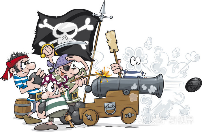 卡通海盗