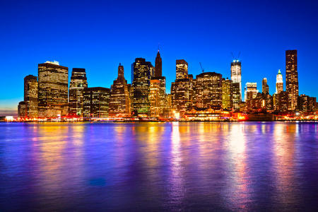 著名纽约城曼哈顿,纽约城.美国照片