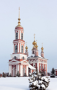 在苏兹达尔 俄罗斯的圣迈克尔修道院
