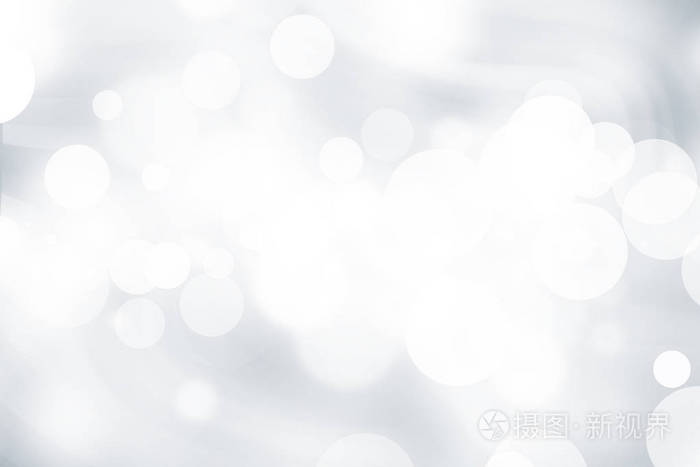 白模糊抽象背景 散景模糊的圣诞节美丽闪亮圣诞灯照片 正版商用图片05v1xa 摄图新视界