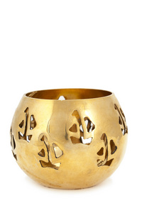 古金色烛台照片