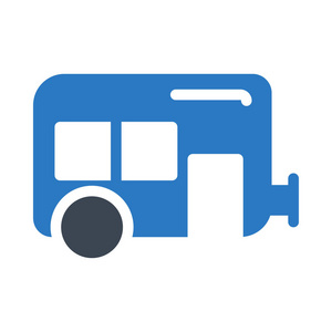 公交车图标矢量图图片