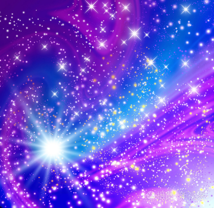 发光的星星照片-正版商用图片05wagn-摄图新视界