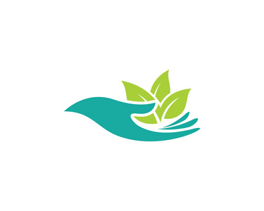 logo 模板矢量图标业务团队会议的业务人标志手关心 logo 模板矢量