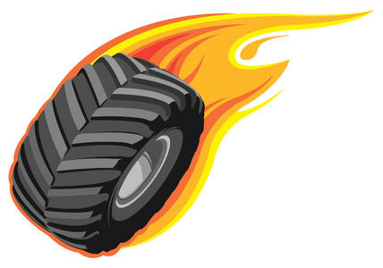 关闭公路轮胎冷冻的人性格很长时间等待公共汽车.