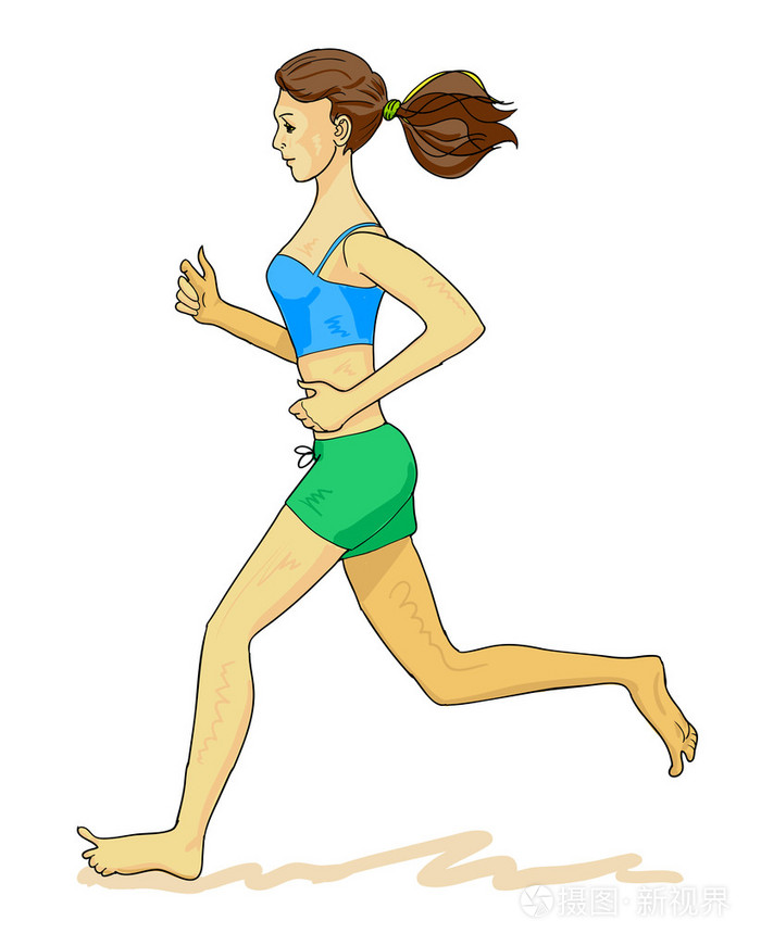 赤脚的女人 jogging4