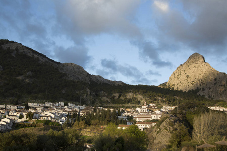 Grazalema 村安大路西亚西班牙