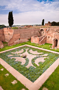 多莫斯奥古斯塔纳花园和在罗马的帕拉蒂诺山遗址