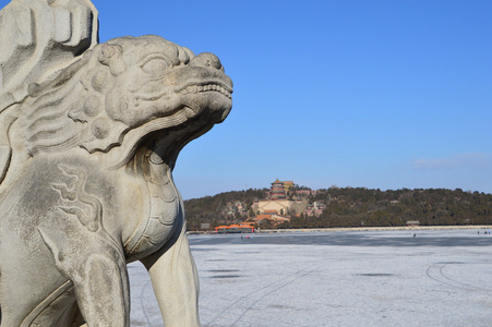 颐和园在北京，中国