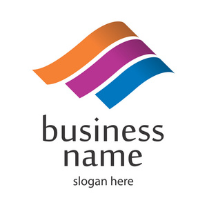 橙色和紫色橙色紫色和蓝色的公司徽标照片