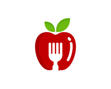 水果食品徽标图标设计