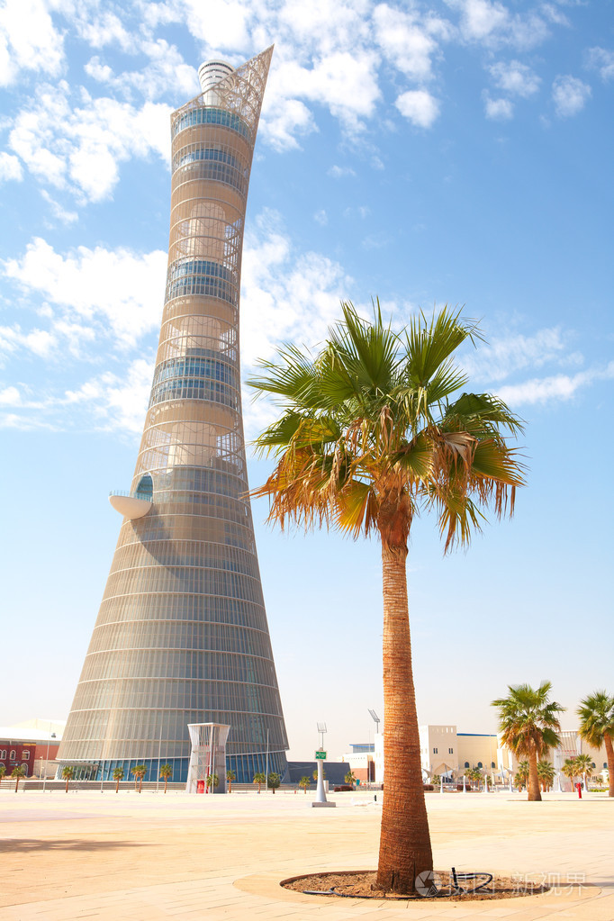 在多哈,卡塔尔的外部哈利法体育体育场