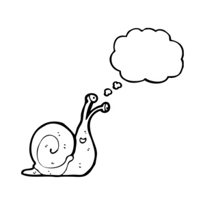蜗牛与思想泡泡