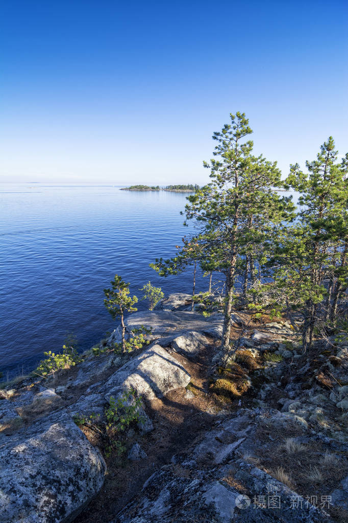 拉多加湖湖, 风景秀丽