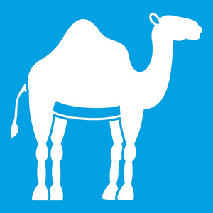 骆驼图标白色