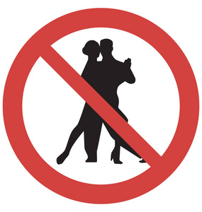 停止或禁止标志. 切割圆盘标志红色停止符号矢量图标.