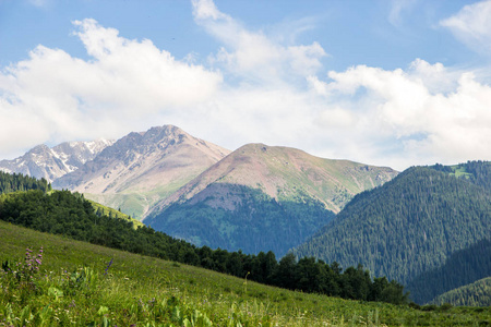 哈萨克斯坦阿拉木图 Kaskelen 峡山景观研究