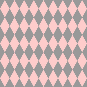 平铺矢量模式与灰色和粉红色背景壁纸