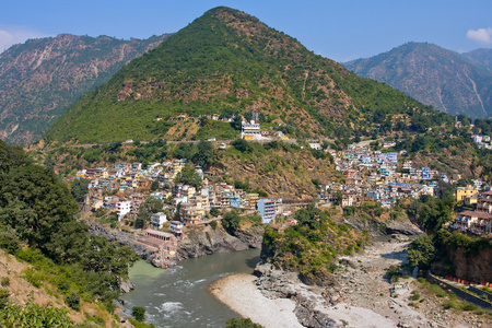 devprayag。内布拉斯加州印度