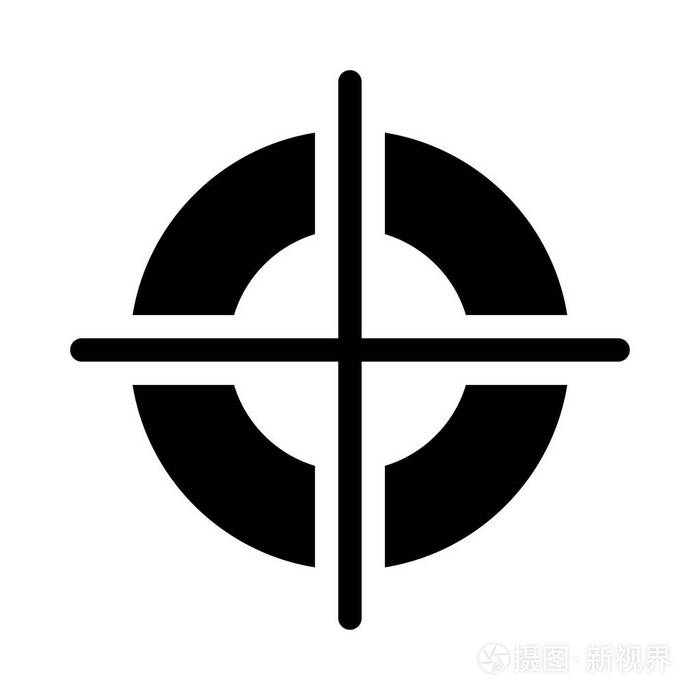 目标图标矢量图
