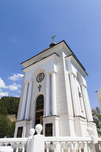 东正教教堂在山费用和提醒永恒