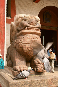 甘丹寺在乌兰巴托蒙古图片