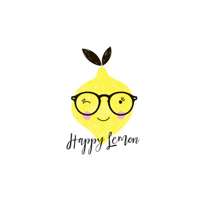 快乐柠檬, 涂鸦插图为孩子们