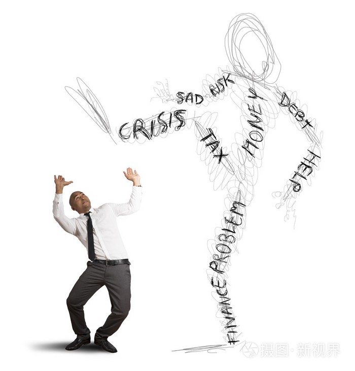 这场危机受压迫的商人