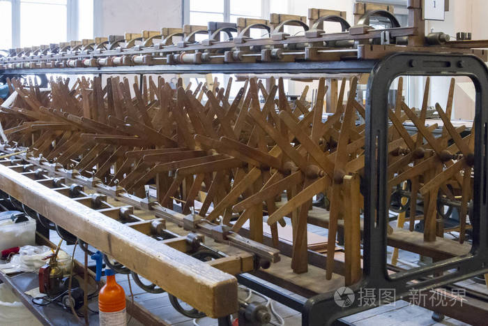 丝线线轴特写镜头