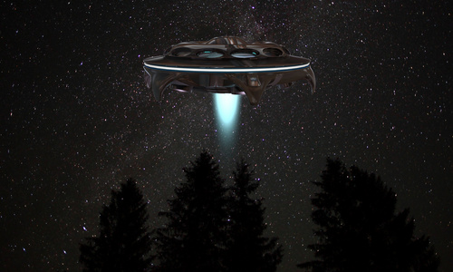 神秘访客ufo 飞船照片