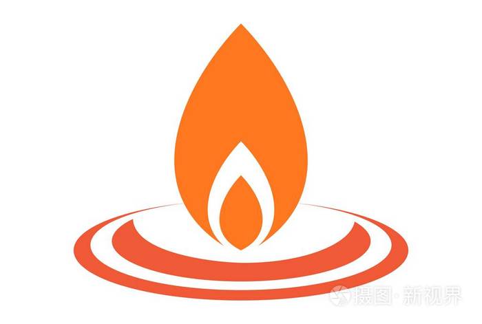火焰能量标志向量