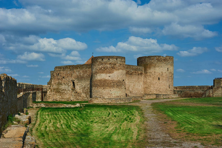 别尔哥罗德 Dnestrovsky 堡垒。乌克兰领土上保存最好的堡垒之一