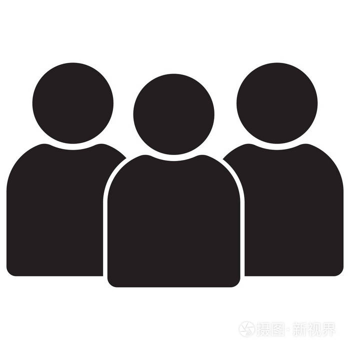 人物图标组图标人的图标在平面风格人的网页设计图标