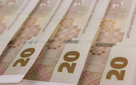 拉脱维亚的纸质货币