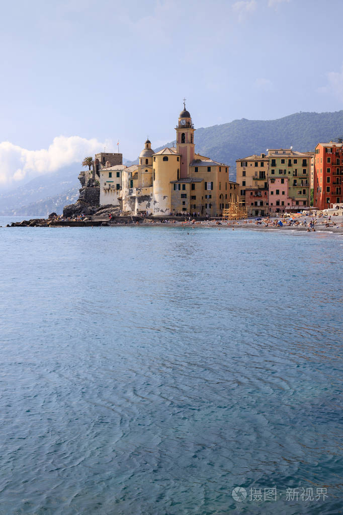 camogli 村的利古里亚