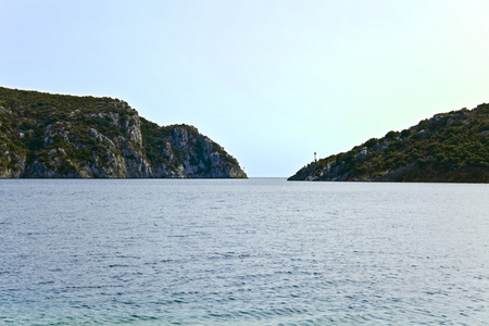 波尔图 koufo 天然海港，chalkidiki 希腊