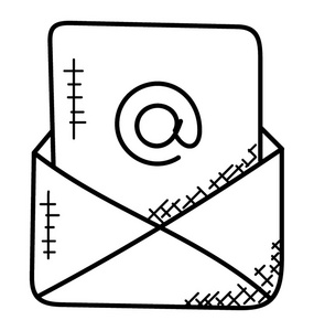 信封打开图片-信封打开素材-信封打开插画-摄图新视界
