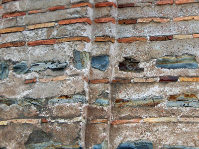 天然石材材质与砖砌体墙结构