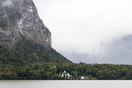 哈尔施塔特湖 Hallstatter 见, Dachstein萨尔茨卡梅谷文化景观的一部分, 在奥地利的世界遗产网站的看法