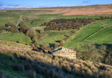 西约克郡 calderdale 地区风光