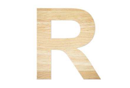 木板的字母 r