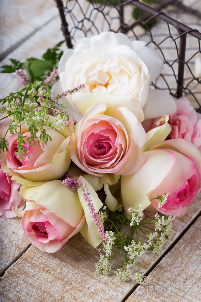 用优雅花明信片