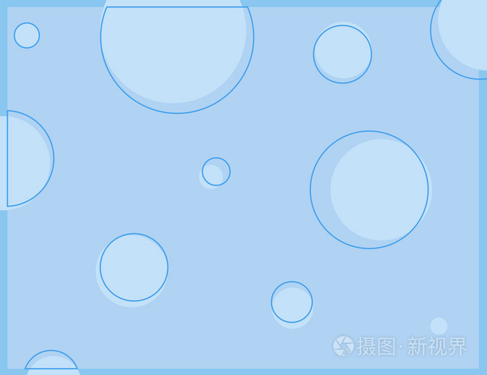 泡沫卡通背景矢量