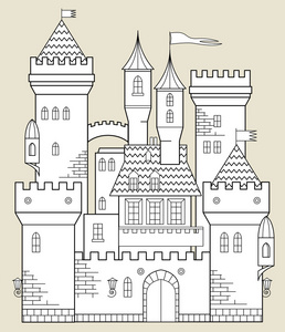 城堡堡图片-城堡堡素材-城堡堡插画-摄图新视界