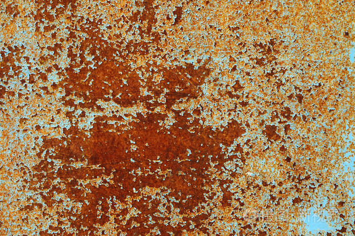 生锈的金属表面