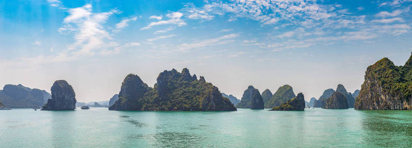 世界自然遗产全景, 越南的哈龙湾, 夏季的一天