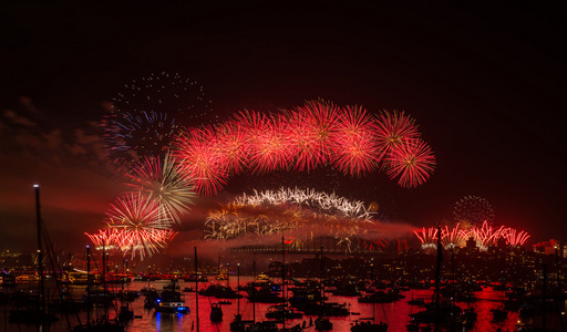 烟花悉尼新年夜 2013年