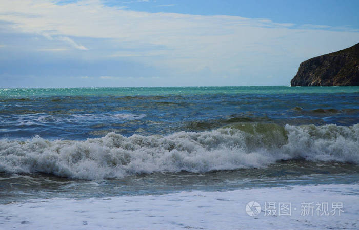 安达卢西亚石榴的马蹄海滩